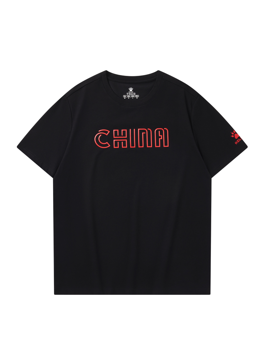 Футболка KELME Round Neck T-shirt Black