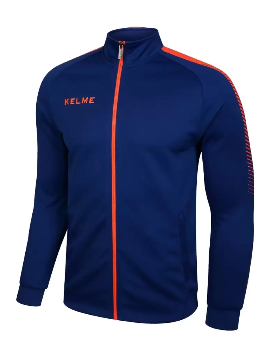 Детская олимпийка KELME Training Jacket Dark Blue