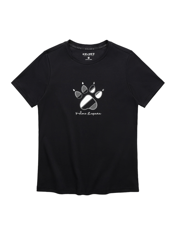Футболка KELME Round Neck Short Sleeve T-Shirt Dark Blue