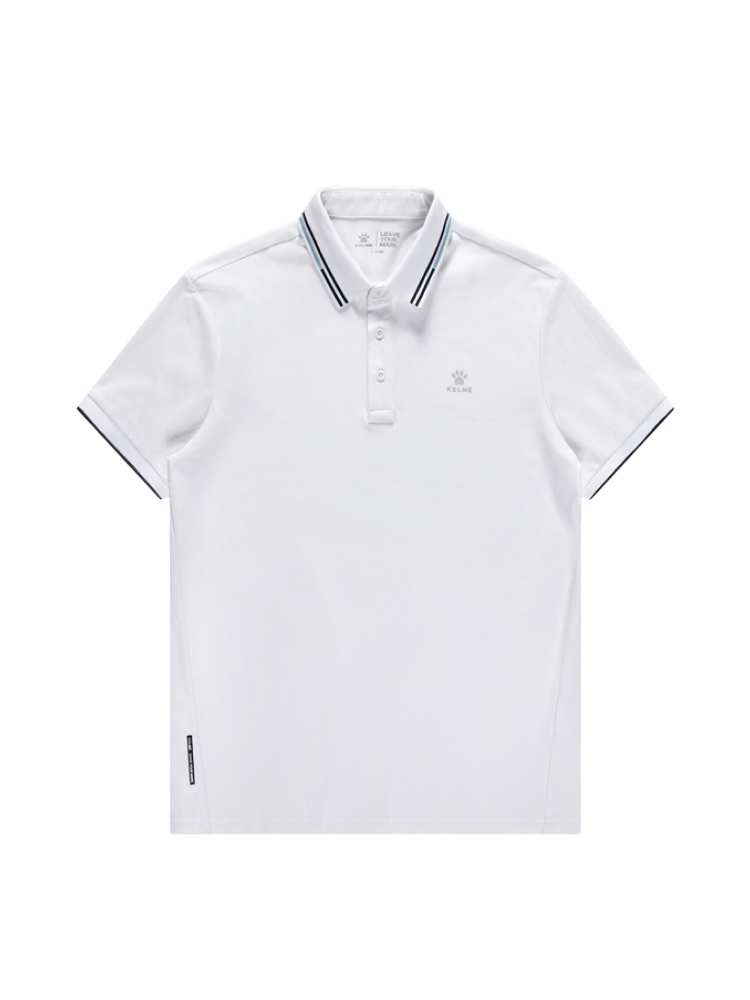 Футболка-поло KELME Short Sleeve Polo Shirt White