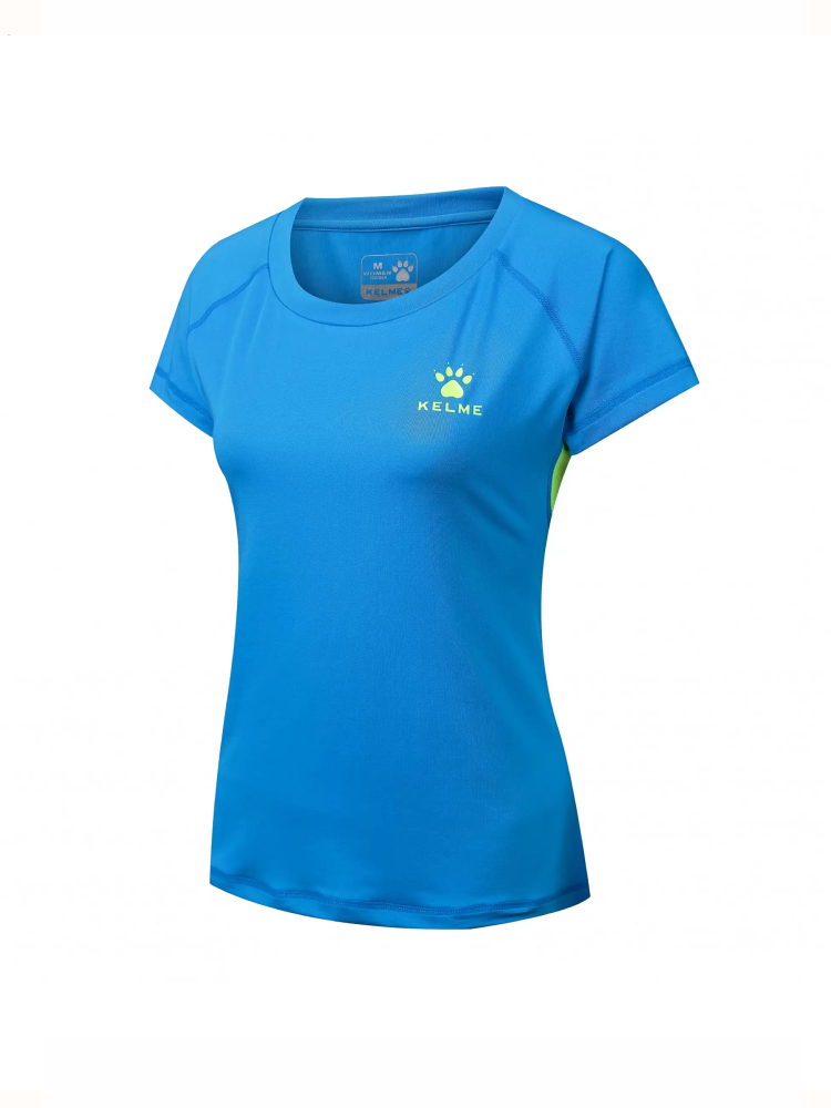 Футболка KELME Women Running T-Shirts Light Blue