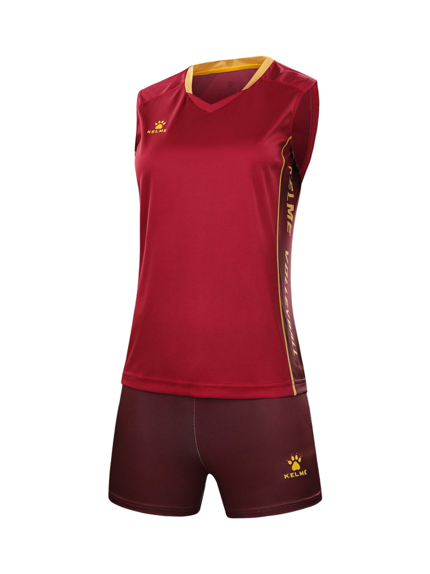 Волейбольная форма KELME Training Suit (Red/Burgundy)