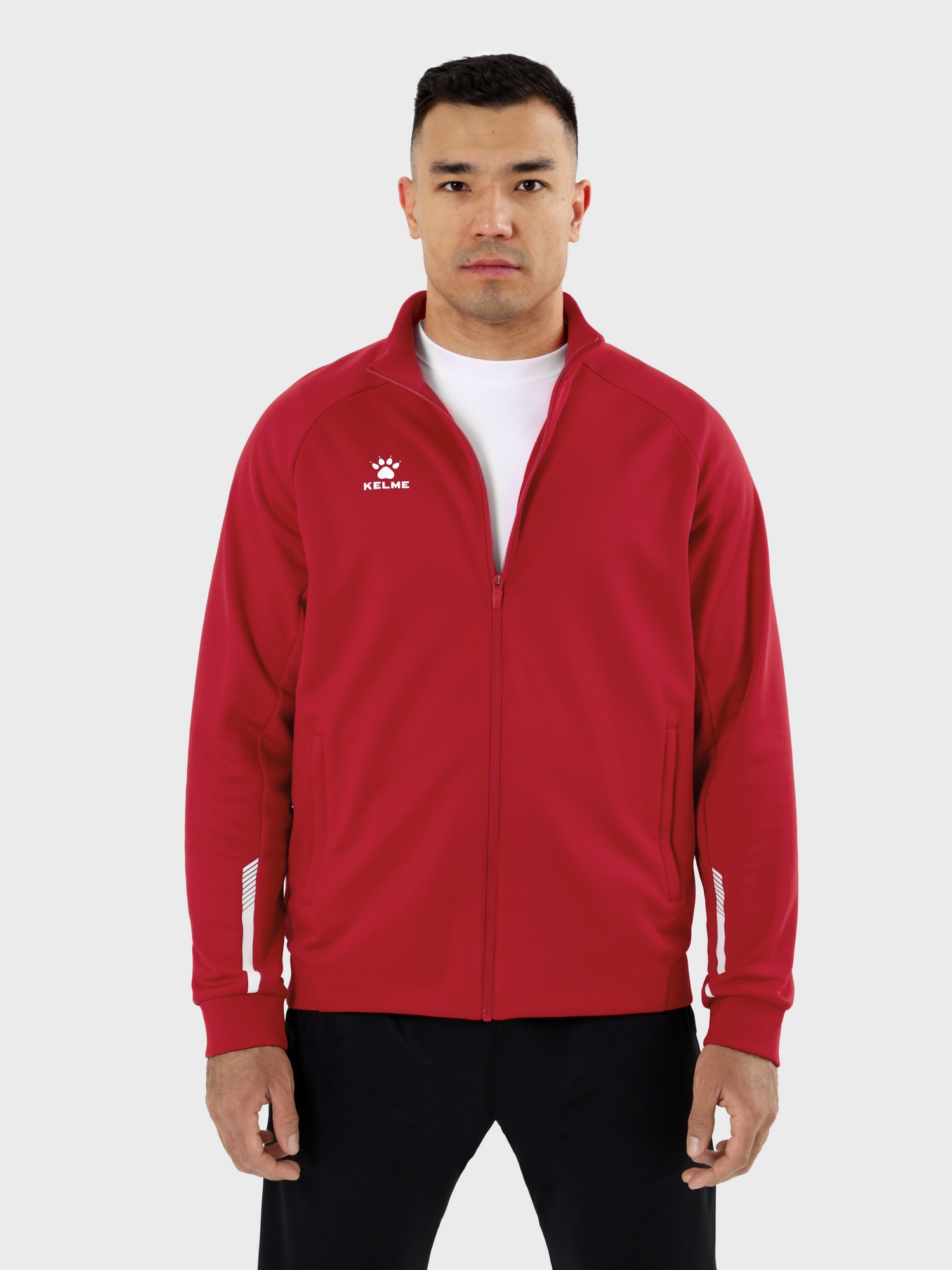 Олимпийка KELME Knitted Jacket (plus Fleece) Red