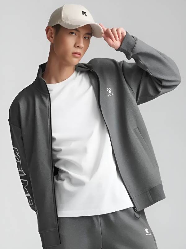 Олимпийка KELME Knitted Coat Dark Grey
