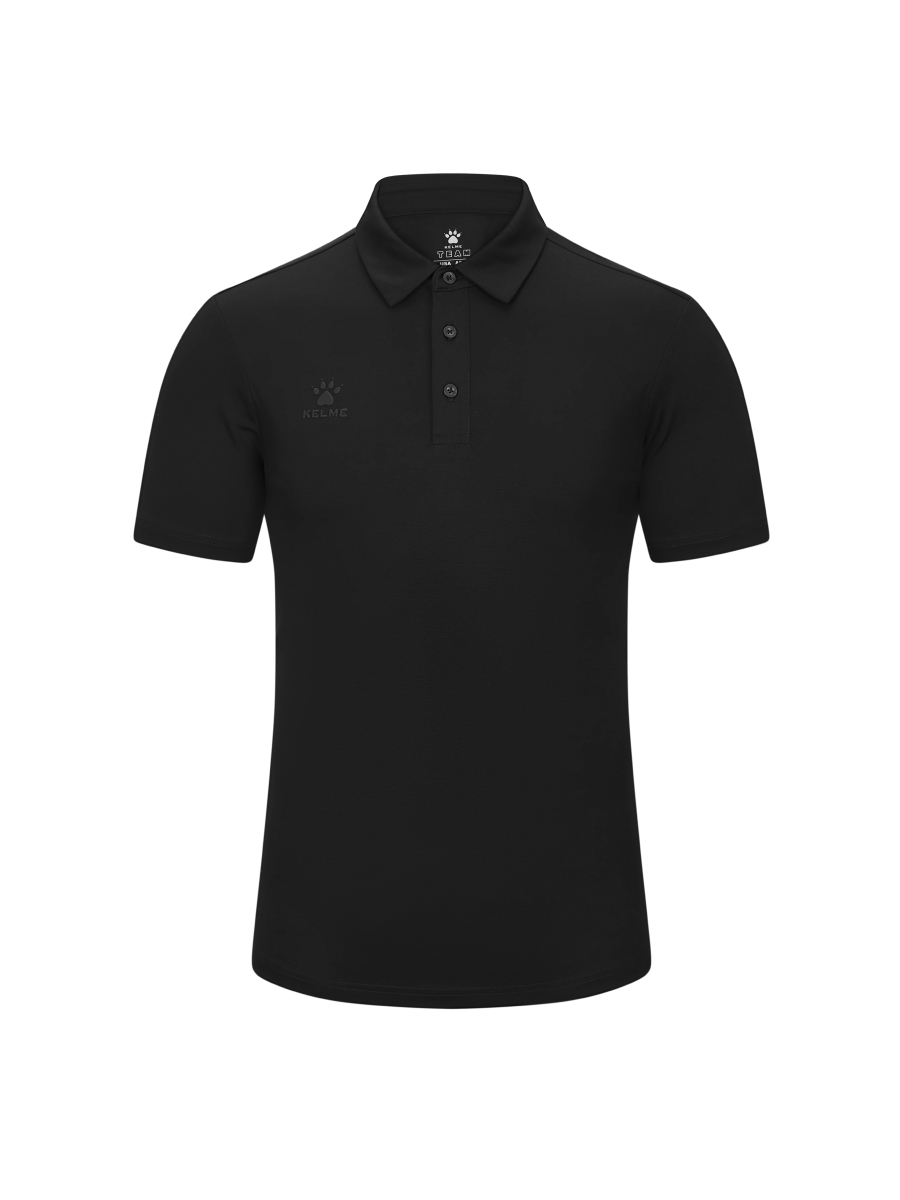 Футболка-поло KELME Short Sleeve Polo Shirt Black
