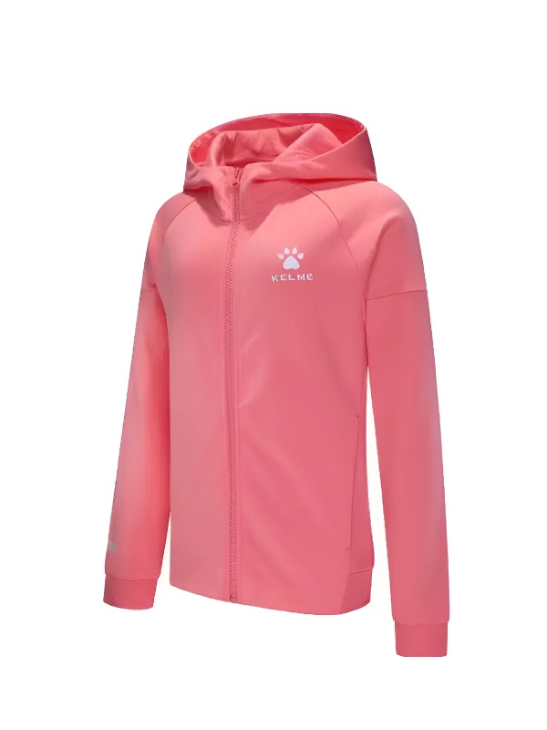 Детская толстовка KELME Girl's Knitted Jacket Pink