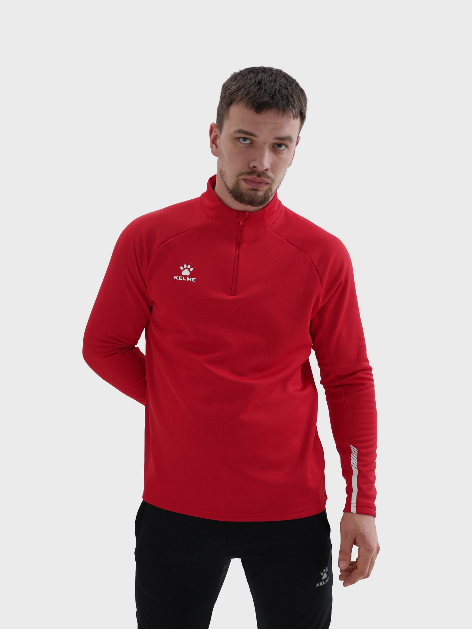 Олимпийка KELME Pullover (fleece) Red