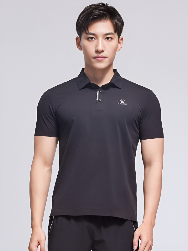 Футболка-поло KELME Short Sleeve Polo Shirt Black
