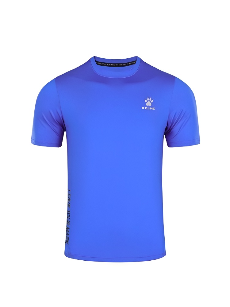Футболка KELME Round Neck Short Sleeve T-Shirt Blue