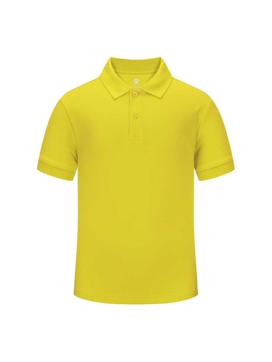 Детская футболка-поло KELME Children's Short Sleeve Polo Shirt Yellow