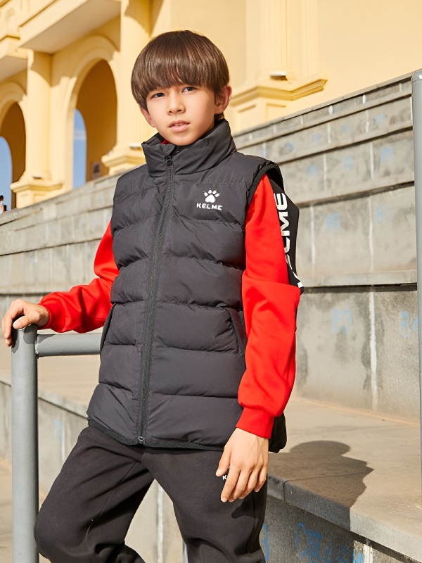 Детский жилет KELME Children's Cotton Vest Black
