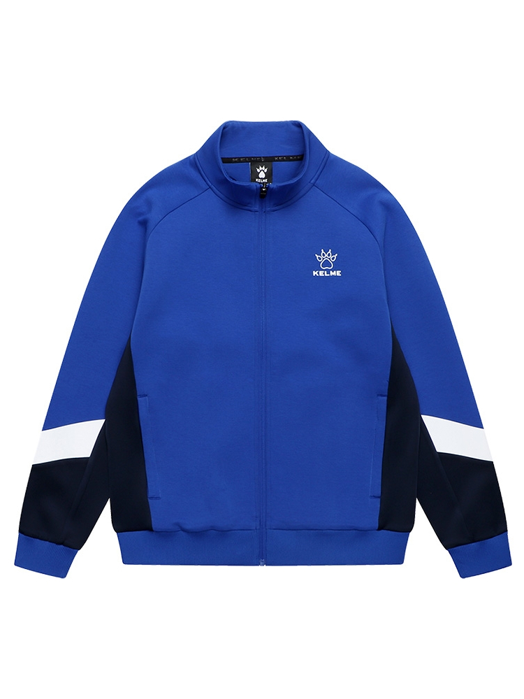 Олимпийка KELME Knitted Jacket (Blue/Black)