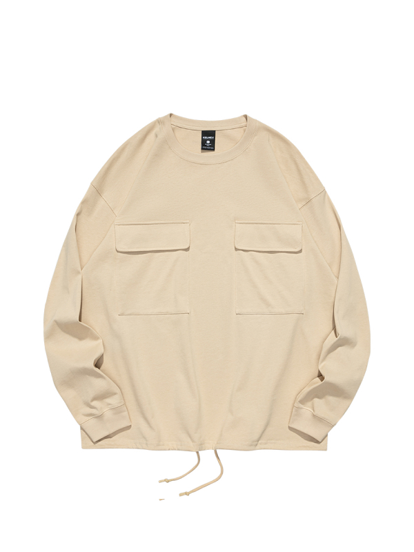Свитшот KELME Round Neck Long Sleeve Beige