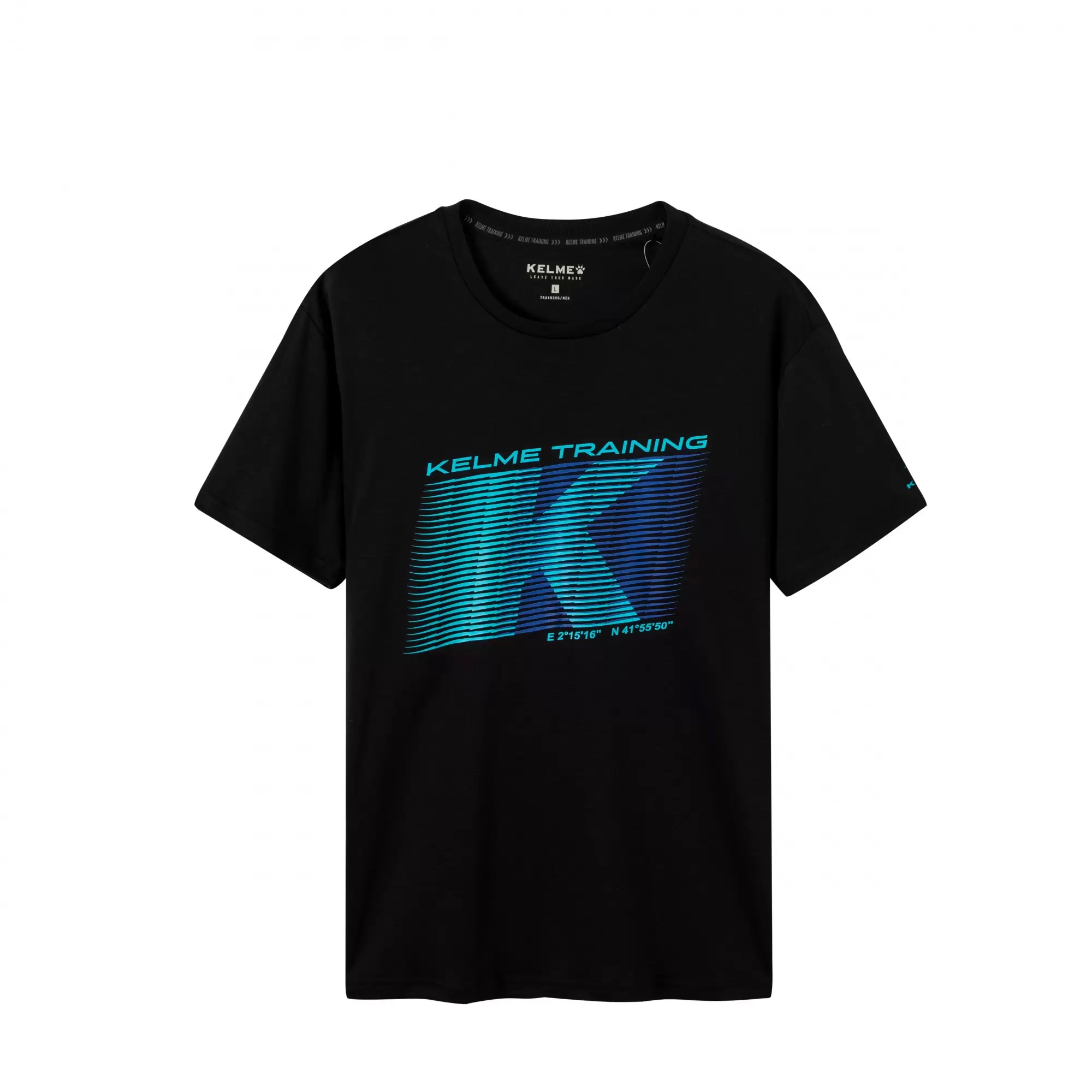 Футболка KELME Round Neck Short T Black
