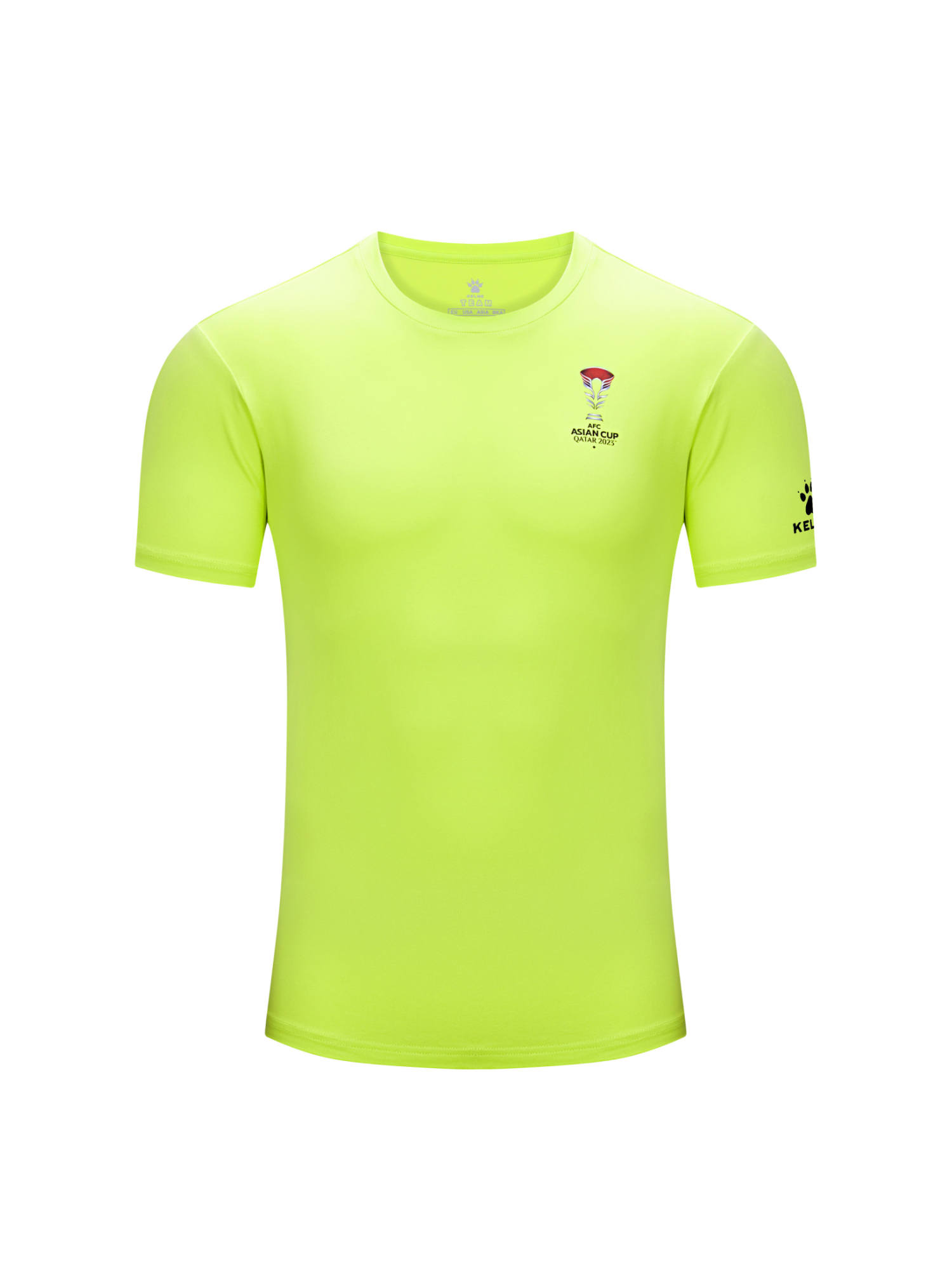 Футболка KELME Round Neck T-Shirt Light Green