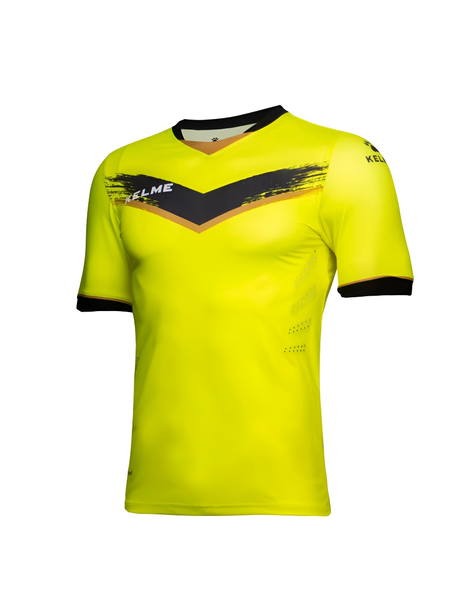 Футболка KELME Short Sleeve Football Shirt (Citric/Yellow)