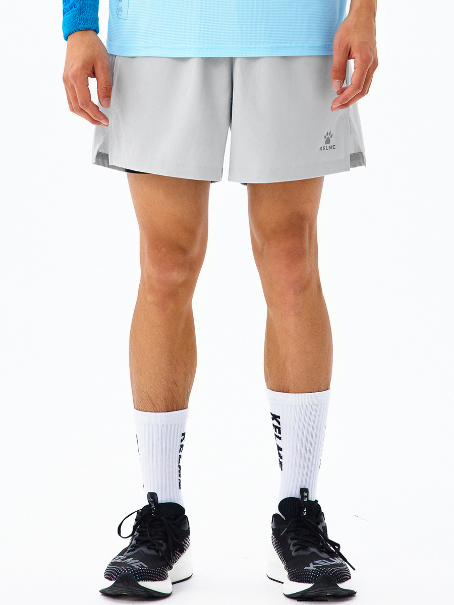 Шорты KELME Woven Shorts (Faux Two-Piece) Grey