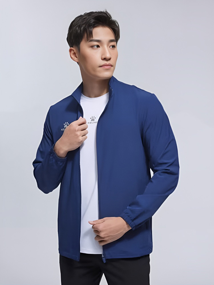 Ветровка KELME Thin Trench Coat Dark Blue