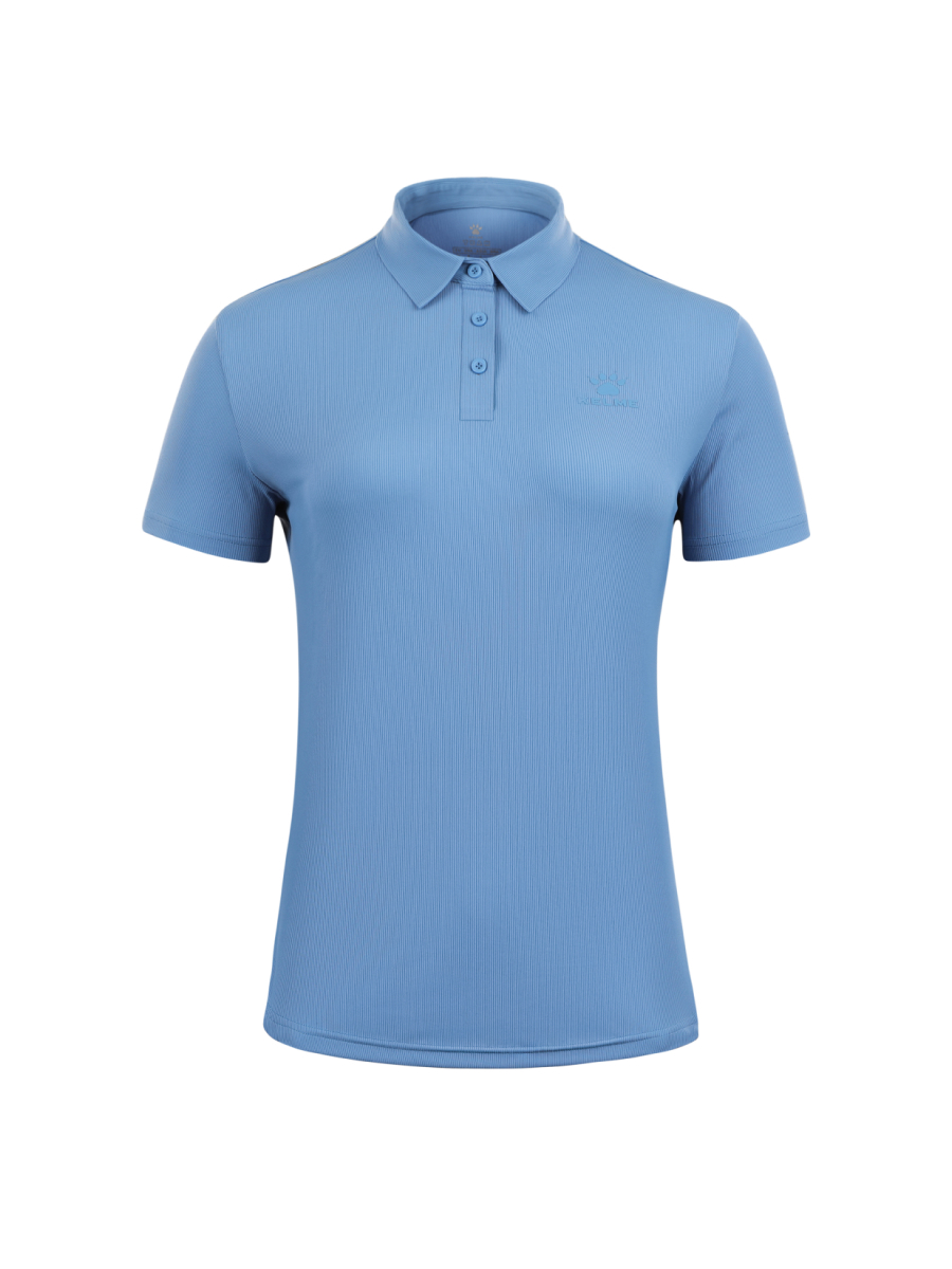 Футболка-поло KELME Ladies Short Sleeve Polo Shirt Blue