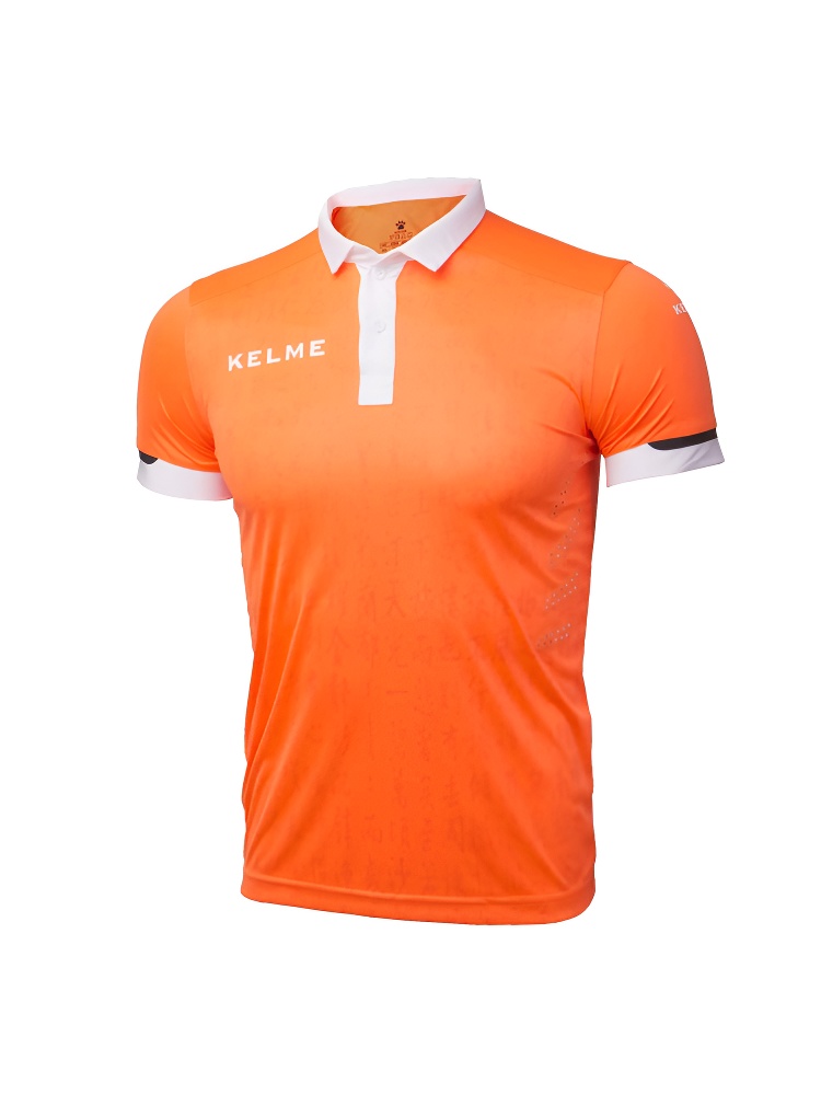 Футболка-поло KELME Short Sleeve Football Shirt Orange