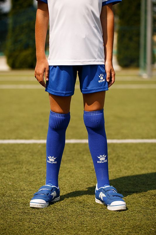 Детские гетры KELME Football Length Socks Kid Blue