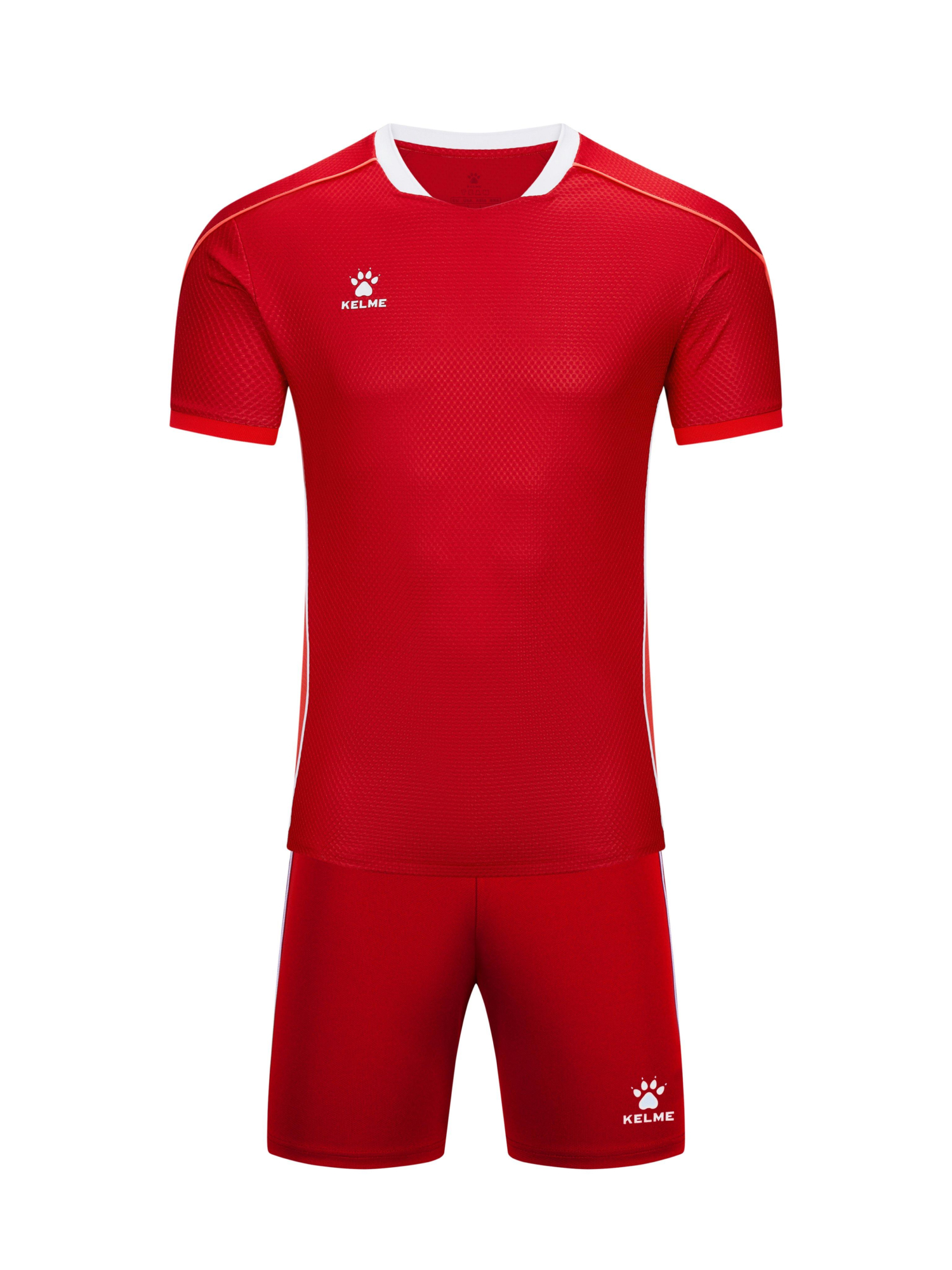Футбольная форма KELME Short Sleeve Football Set Red