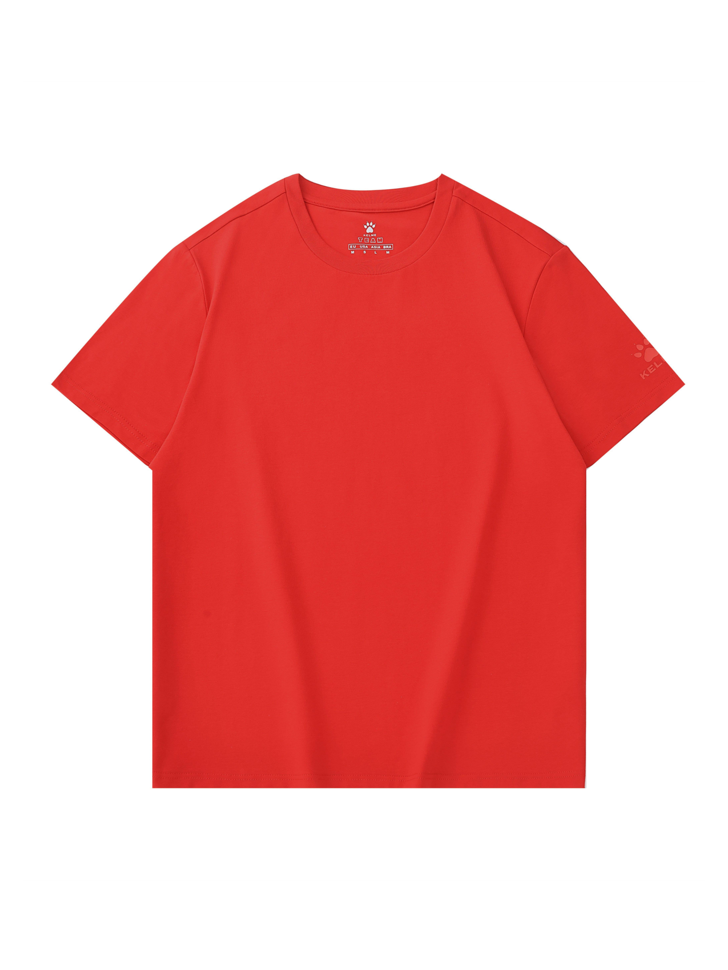 Футболка KELME Round Neck T-Shirt Red