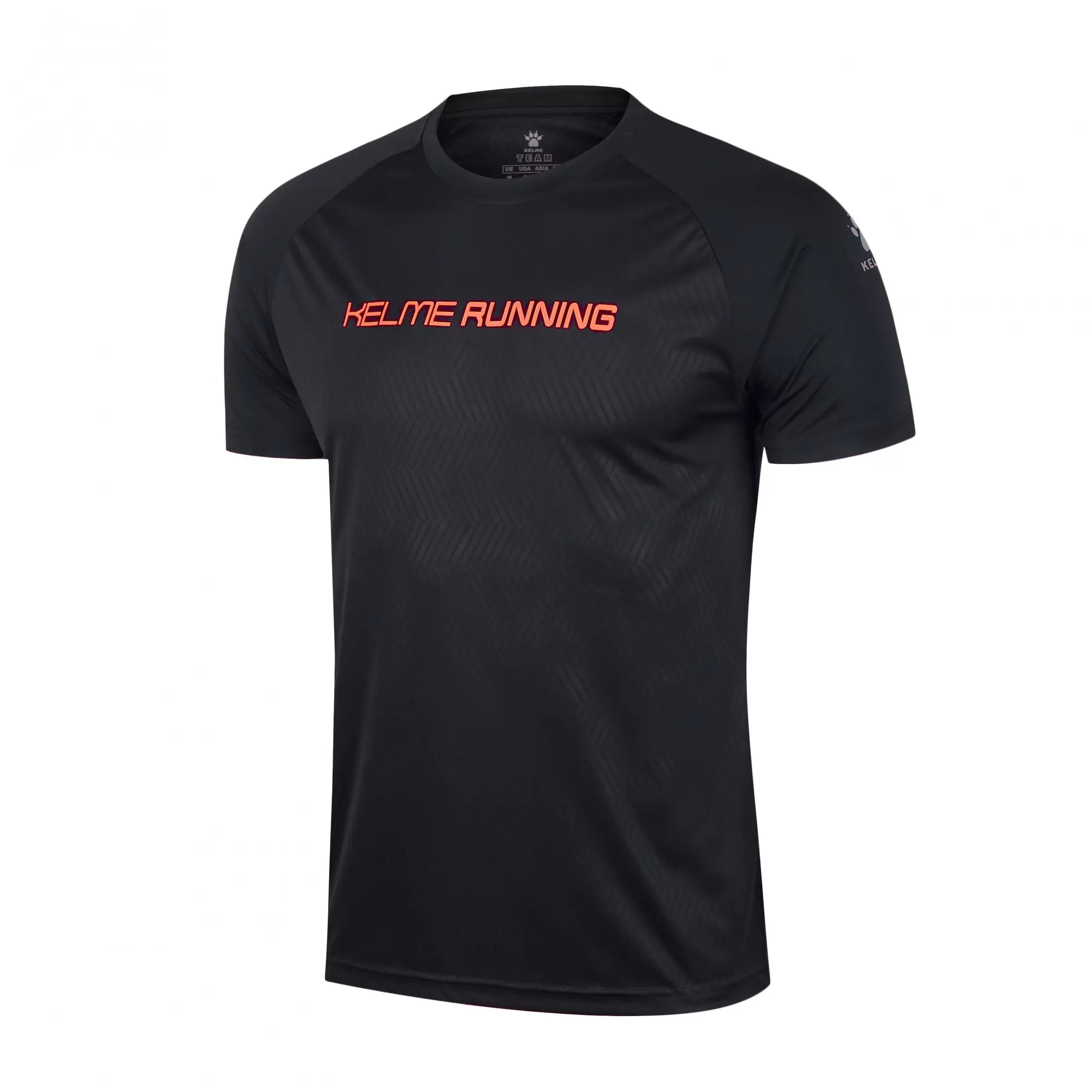 Футболка KELME Men Running T-Shirt Black