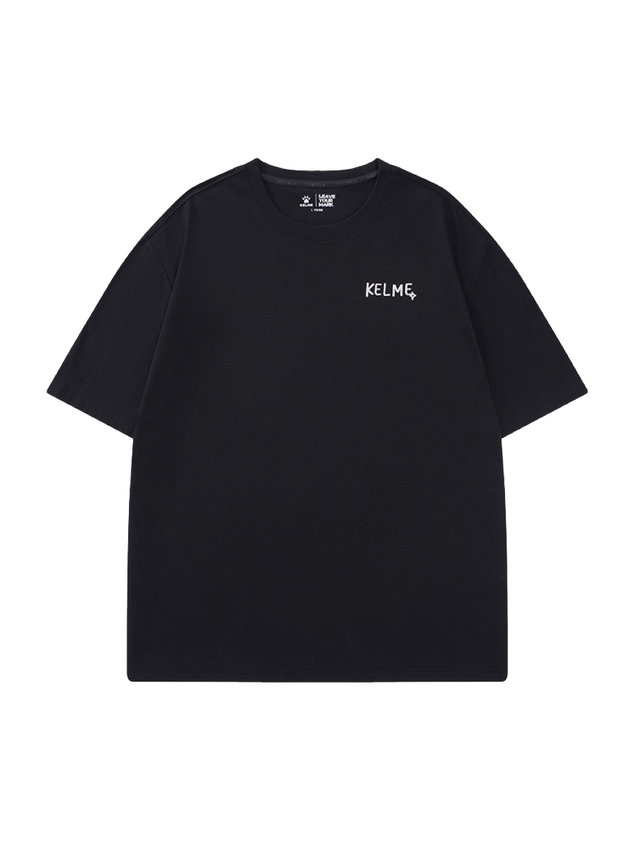 Футболка KELME Unisex Short Sleeve T-shirt Black