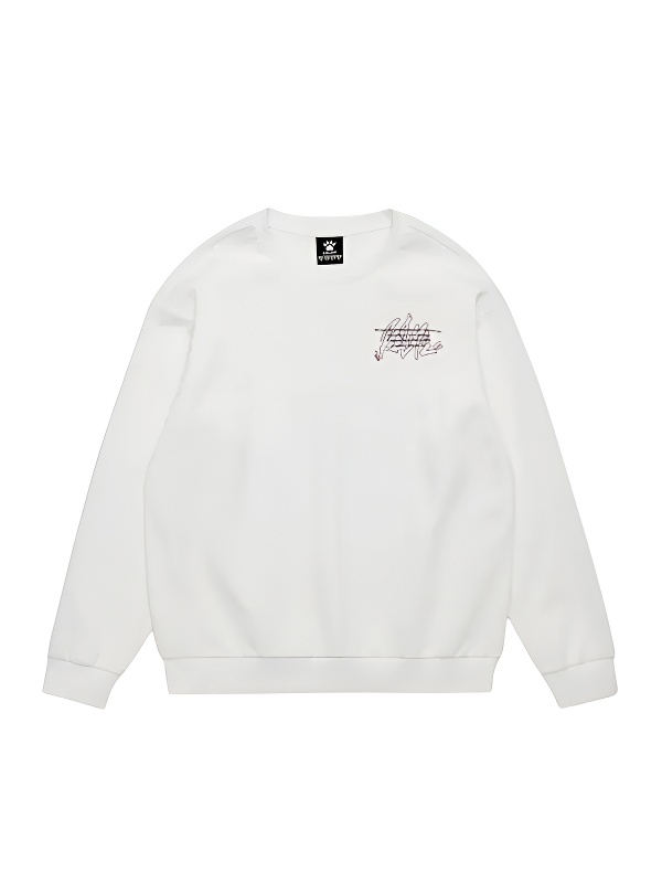 Свитшот KELME Knit Crew Neck Sweater White
