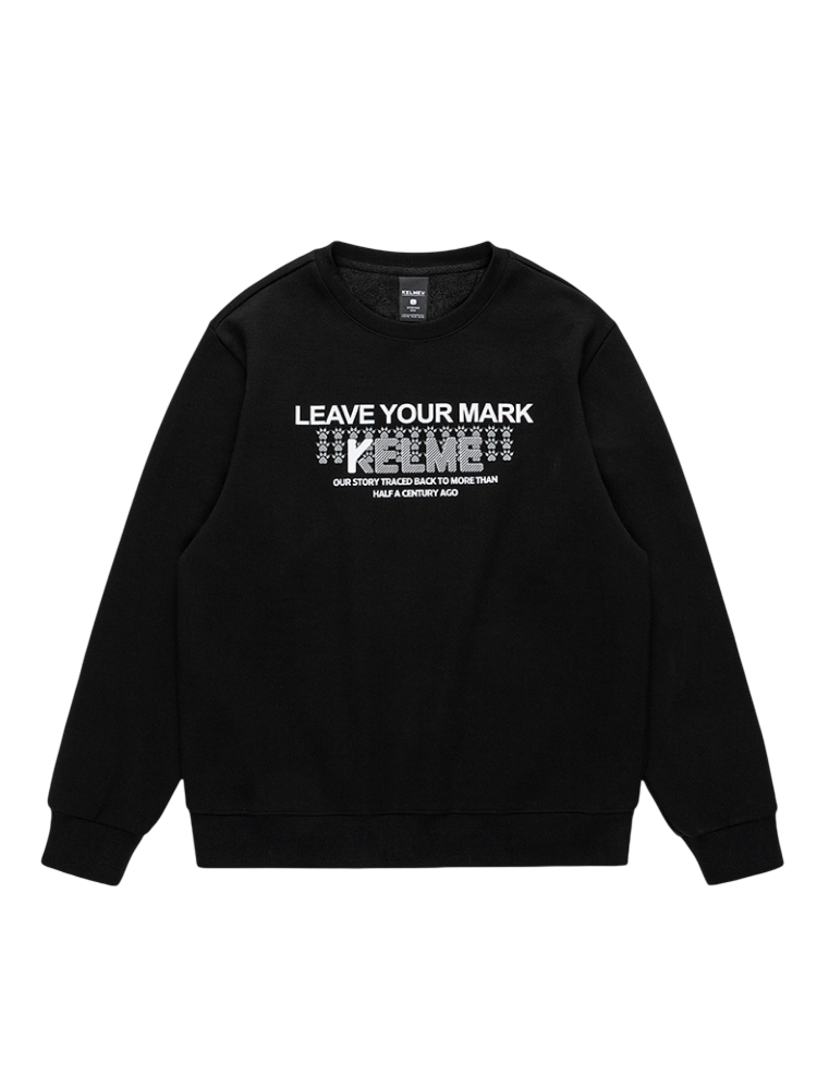 Свитшот KELME Round Neck Sweater Black