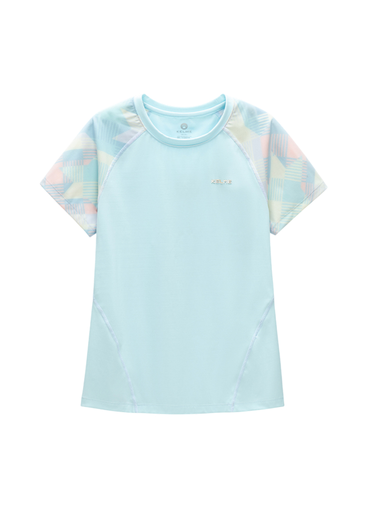 Детская футболка KELME Short Sleeve T-Shirt Kid Blue