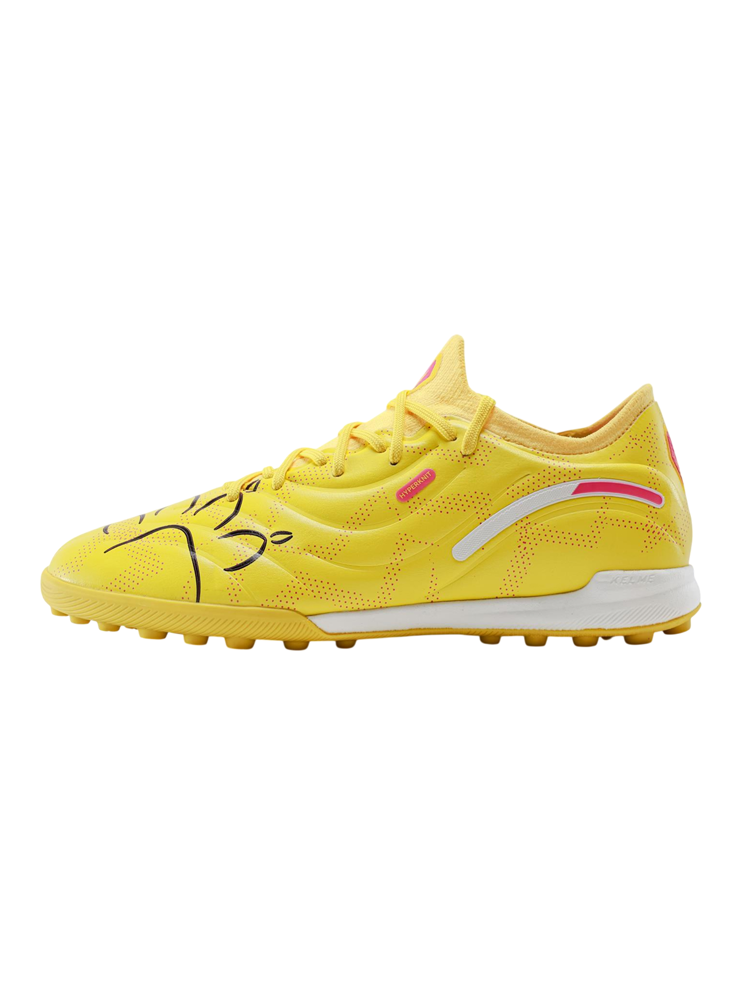 Шиповки KELME Men's Football Shoes (TF) Yellow