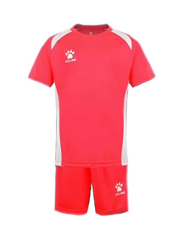 Детская футбольная форма KELME Short Sleeve Football Set Pink