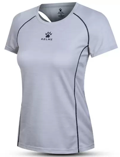 Футболка KELME Women's Moisture-Absorbent And Quick-Drying T Grey