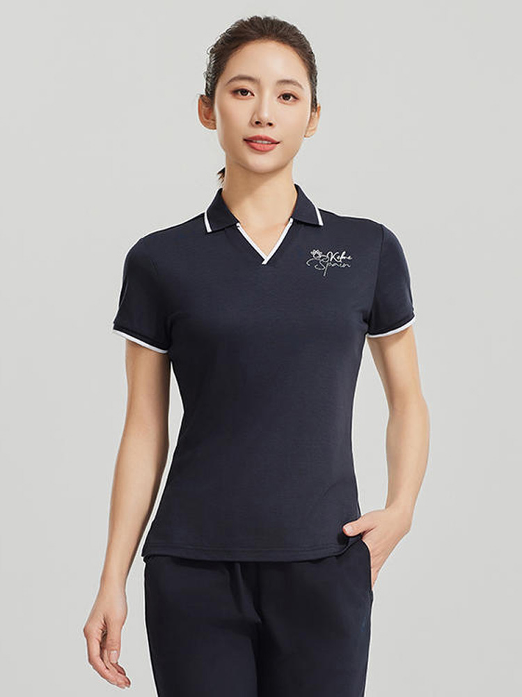 Футболка-поло KELME Short Sleeve Polo Shirt Blue