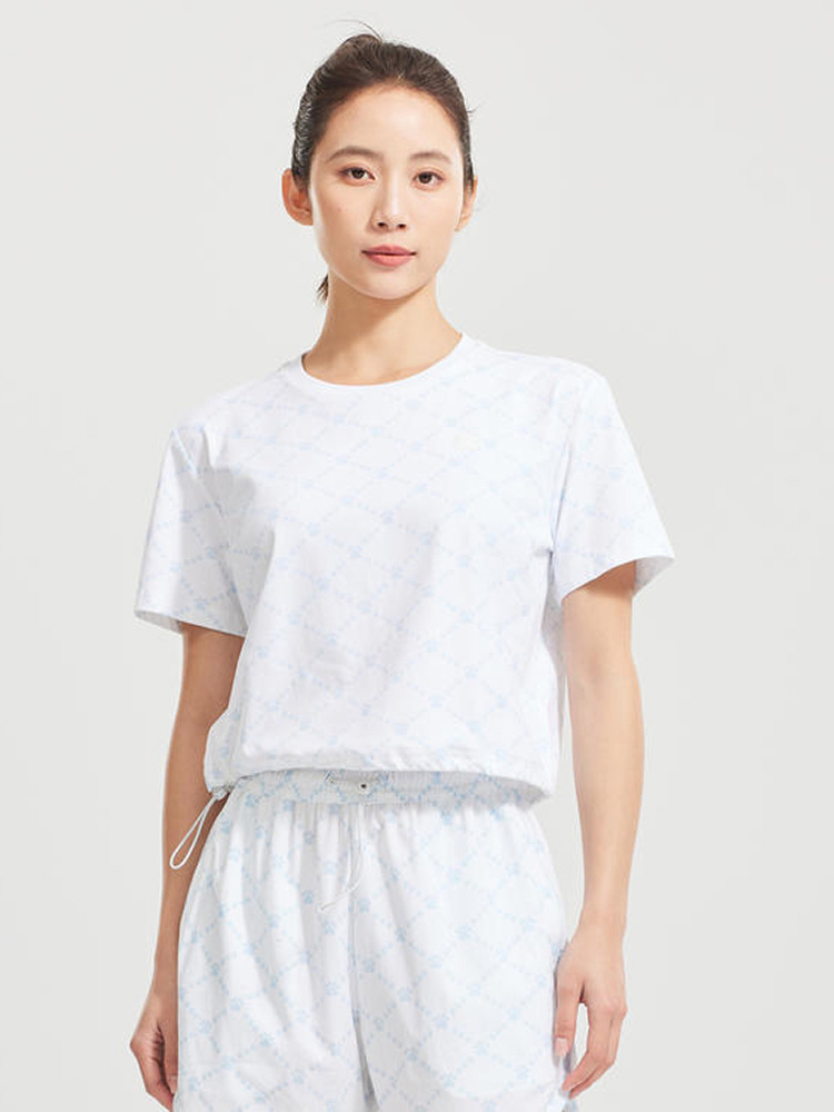 Футболка KELME Round Neck Short Sleeve T-Shirt White