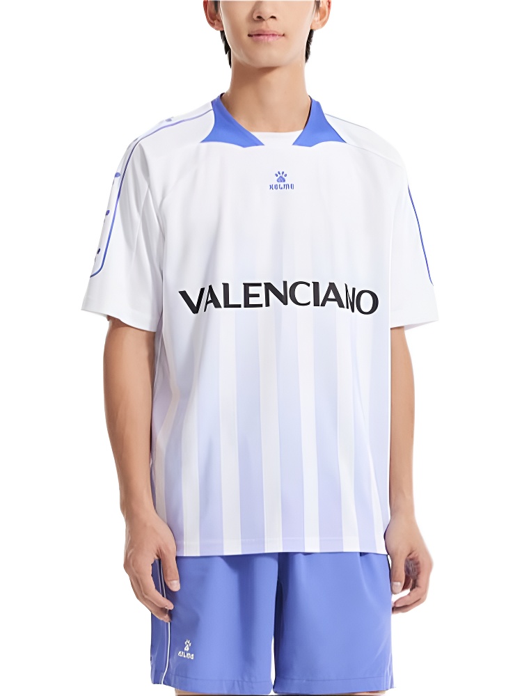 Футболка KELME V-Neck Short-Sleeved T-Shirt White