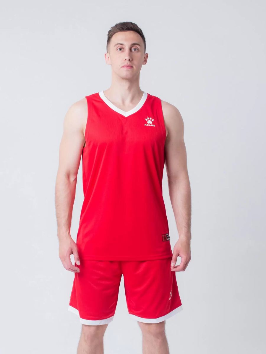 Баскетбольная форма KELME Basket Set Red