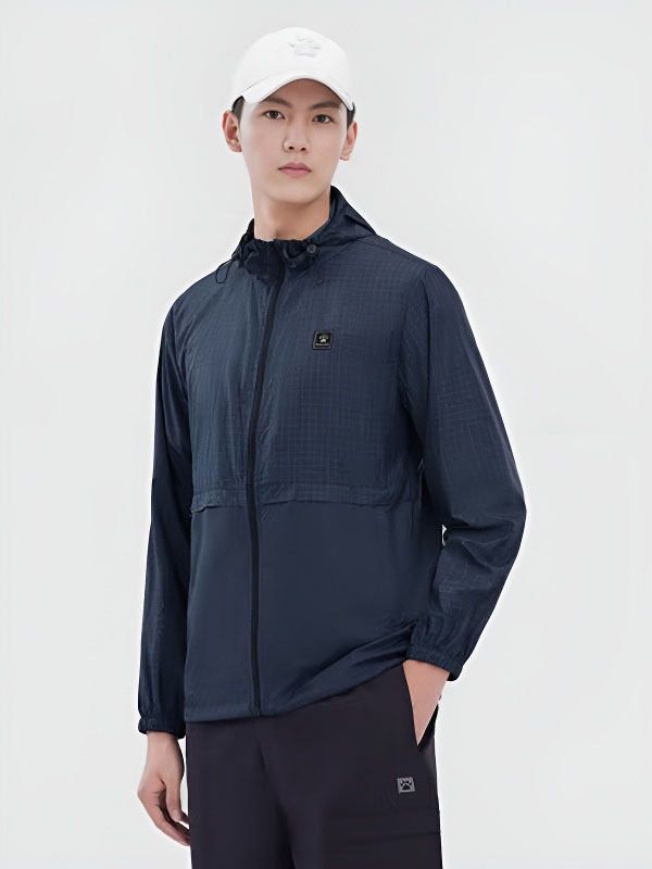 Ветровка KELME Sun Protection Clothing Dark Blue