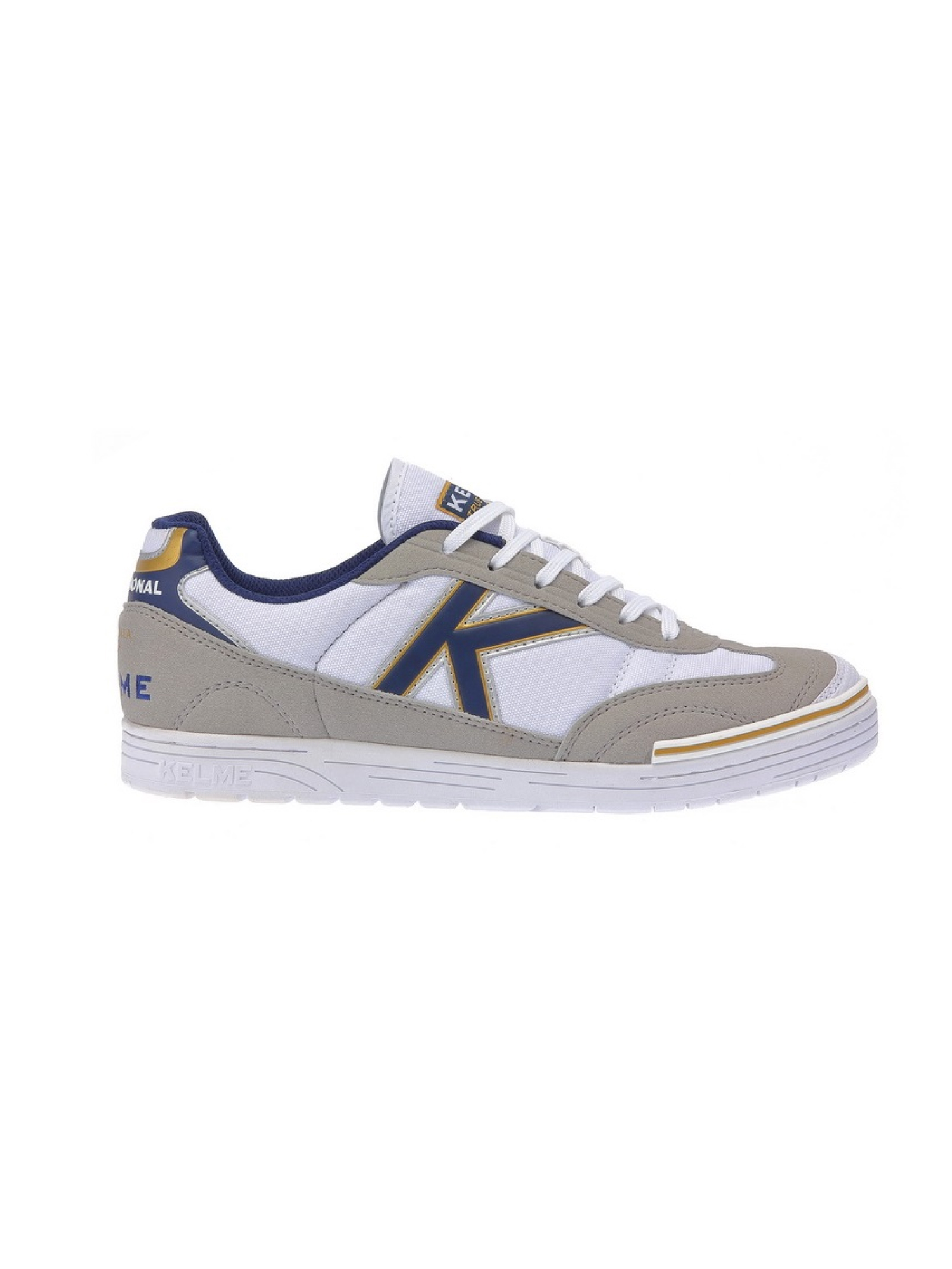 Футзалки KELME Trueno Sala (White/Grey)