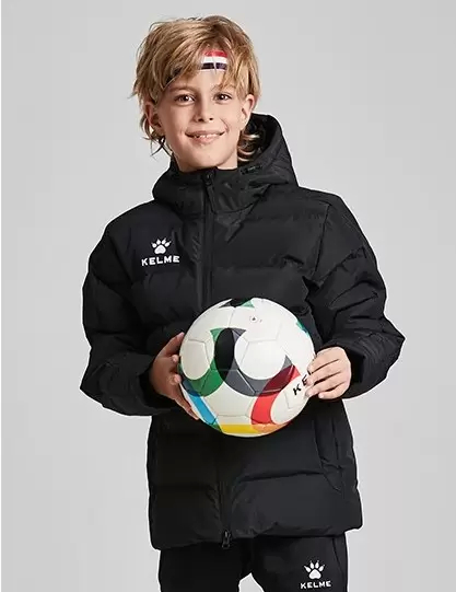 Детский пуховик KELME Children's Long Cotton Padded Jacket Black