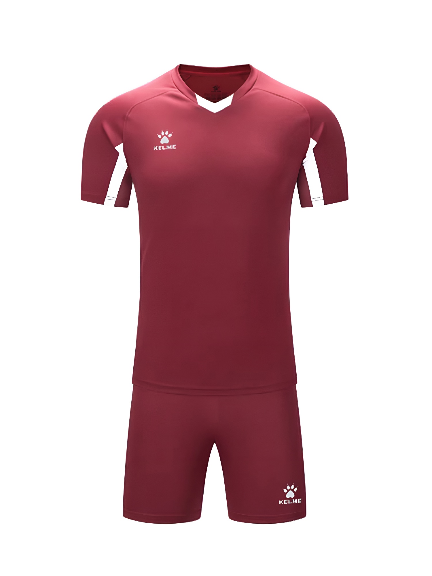 Детская футбольная форма KELME Football Suit Burgundy