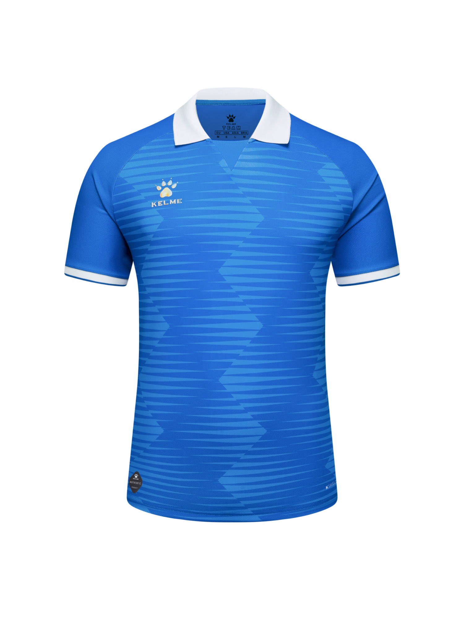 Футболка KELME Short Sleeve Football Shirt Blue