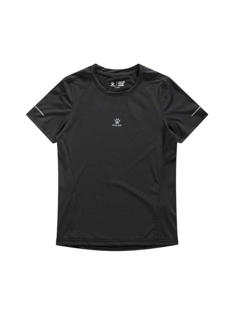Футболка KELME Round Neck Short Sleeve T-shirt Black