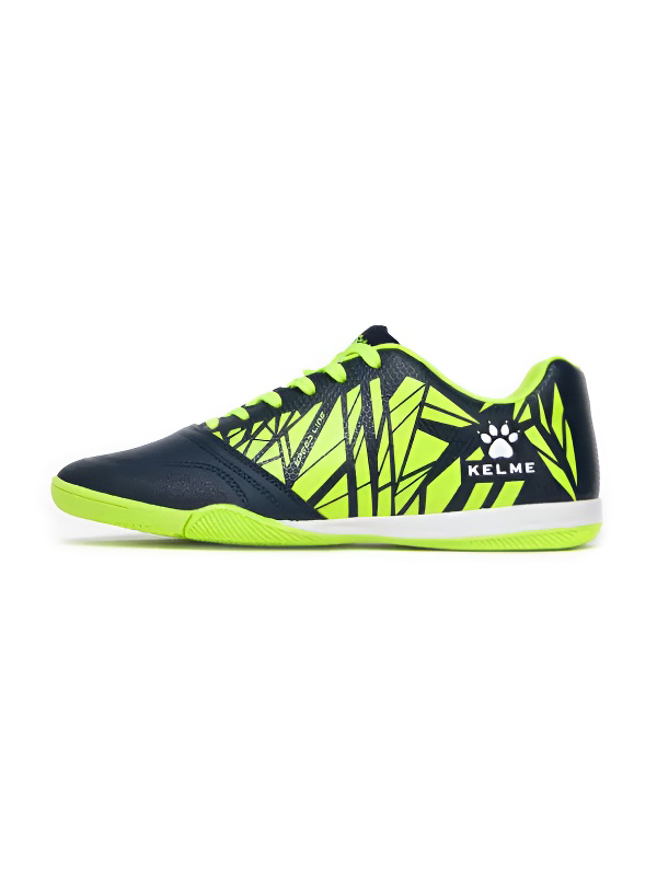 Футзалки KELME Indoor Soccer Shoes (Dark Blue/Light Green)