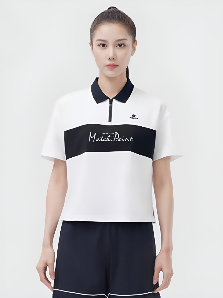 Футболка-поло KELME Short Sleeve Polo Shirt White