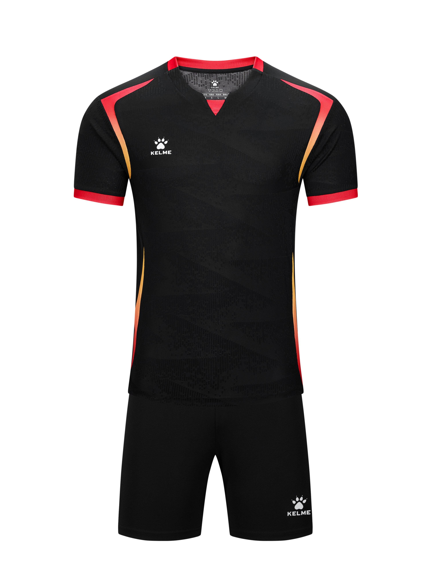 Футбольная форма KELME Football Suit Black