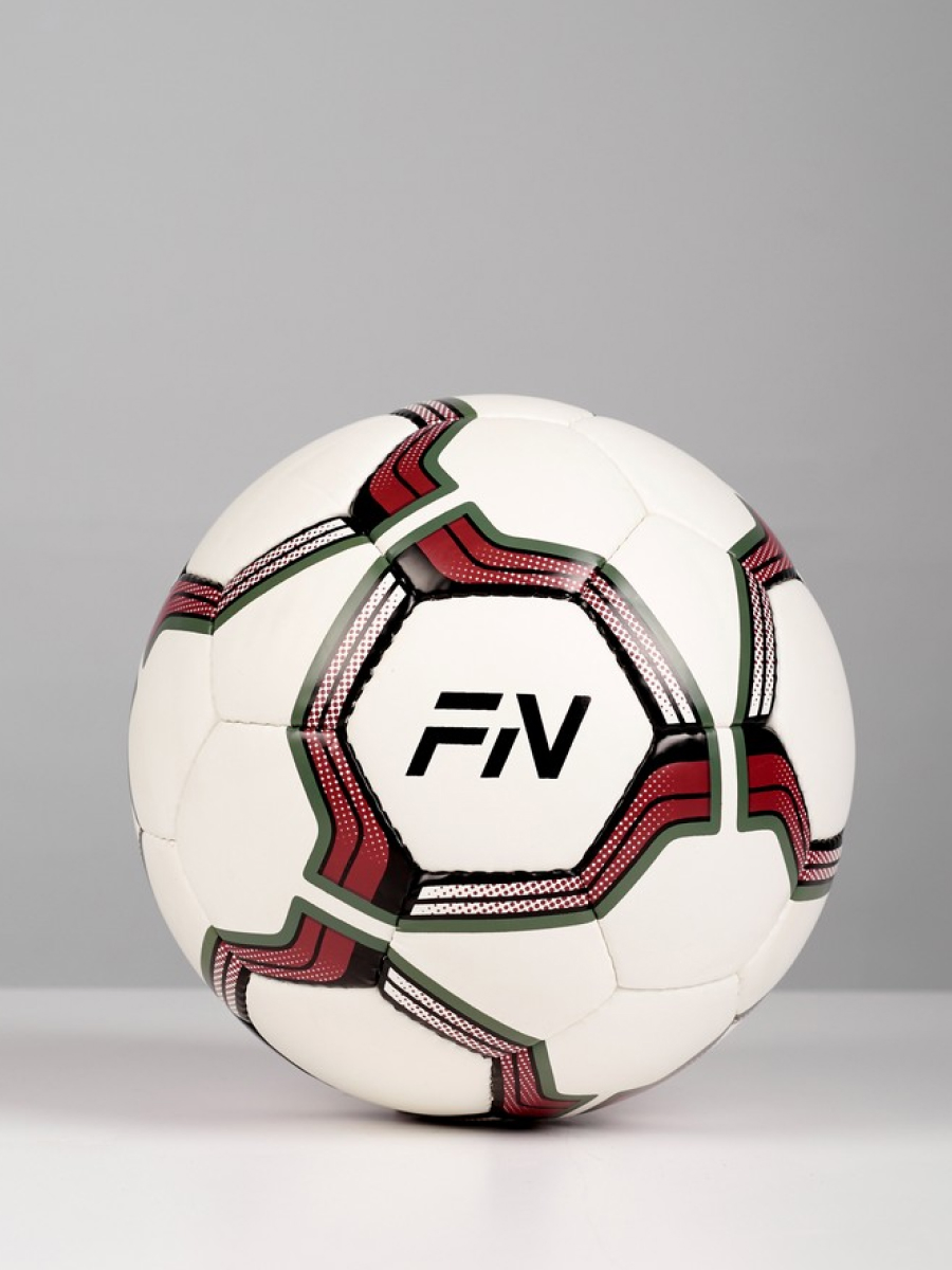 Футзальный мяч FN Futsal Ball (Ручная сшивка) (White/Red)