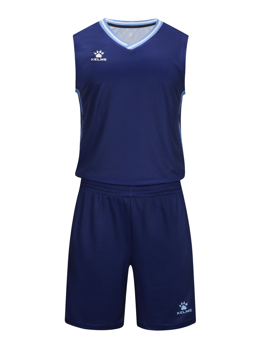Детская баскетбольная форма KELME Children's Basketball Uniform Dark Blue